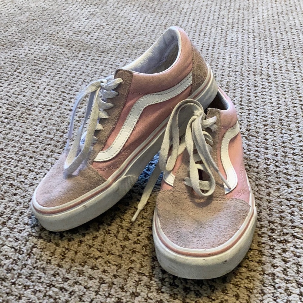 Pink Vans size 5 - Picture 2 of 2